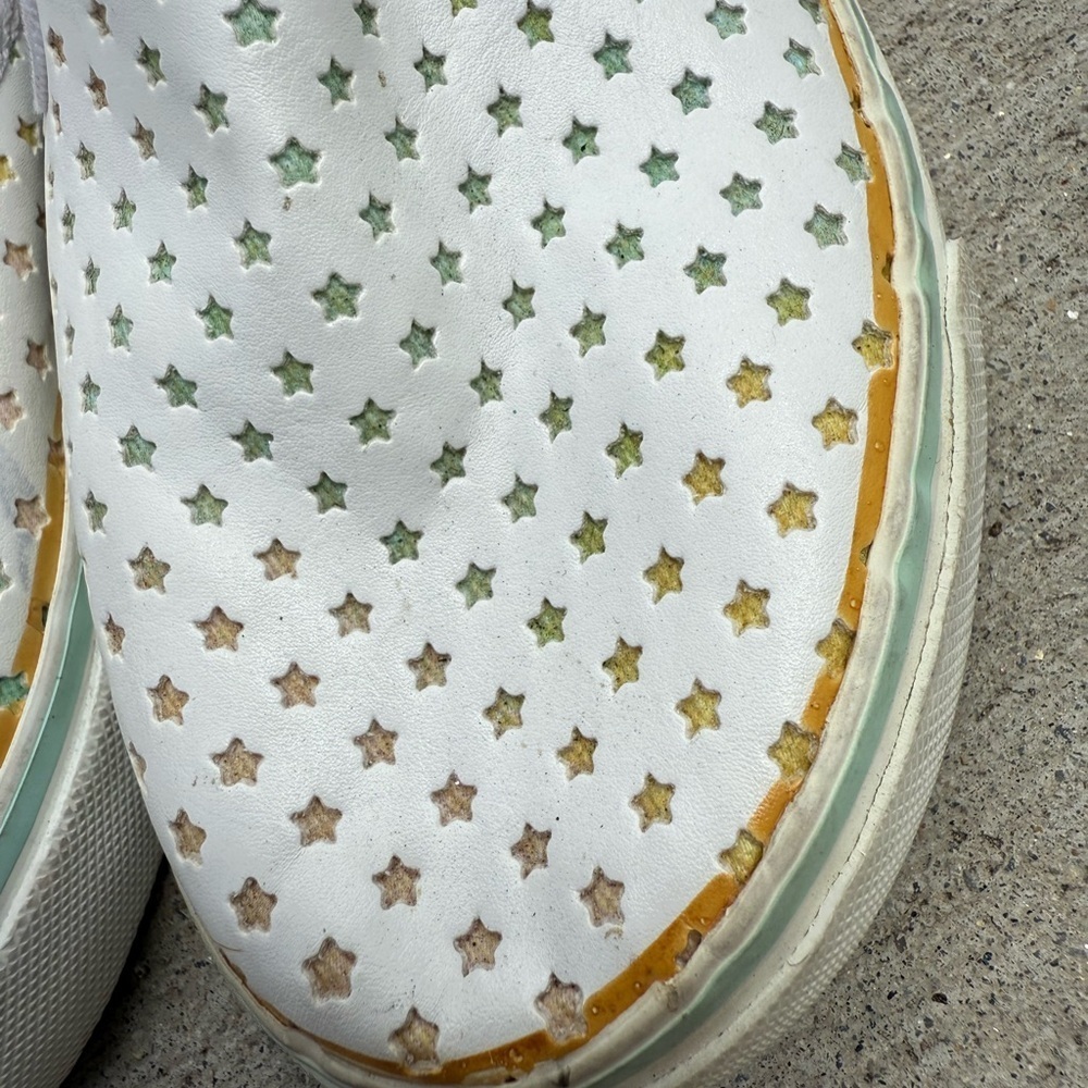 Old Navy White Sneakers Slip-On Canvas - Picture 2 of 6